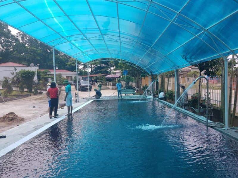 Havico bàn giao công trình thi công bể bơi tại Phường Nông Trang, Phú Thọ