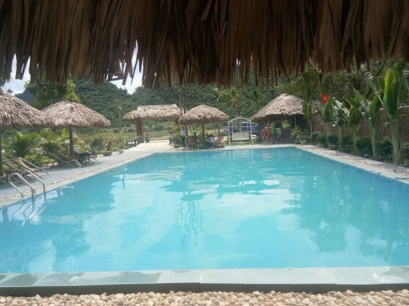 Havico bàn giao công trình thi công bể bơi Thung Nham tại Ninh Bình