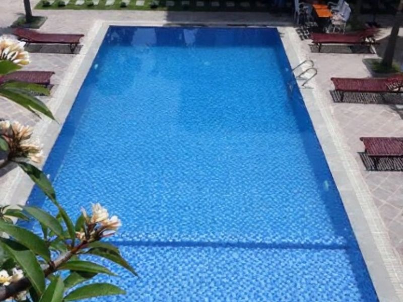 Havico bàn giao công trình thi công bể bơi cho anh Hưng tại Quảng Bình