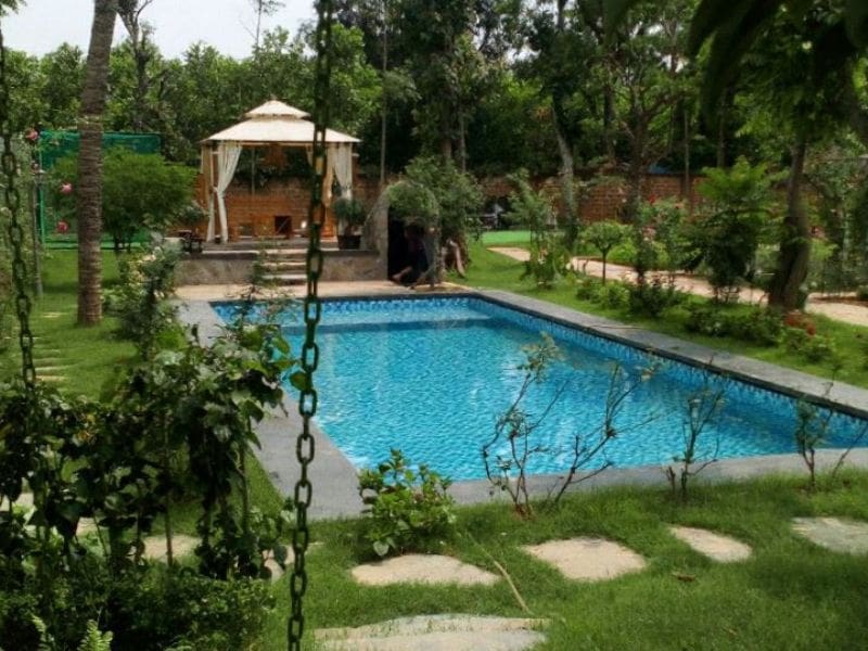 Havico bàn giao công trình thi công bể bơi cho anh Tiến tại Quốc Oai