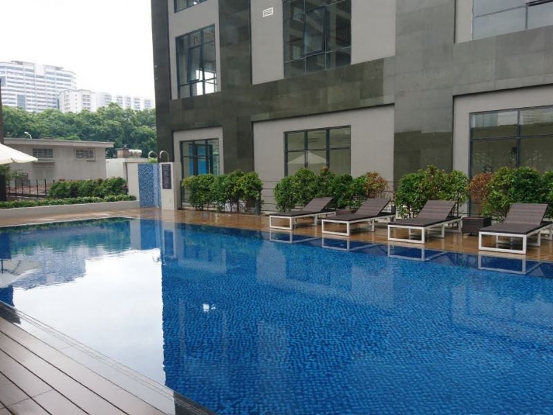 Havico bàn giao công trình thi công bể bơi tại Vinta Tower