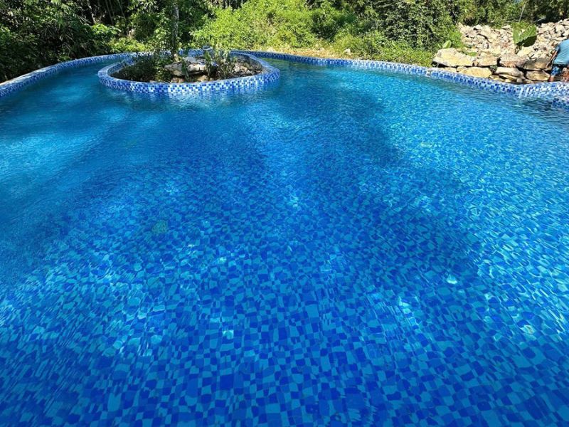 Havico bàn giao công trình vệ sinh bể bơi tại khu nghỉ dưỡng cao cấp Sapa