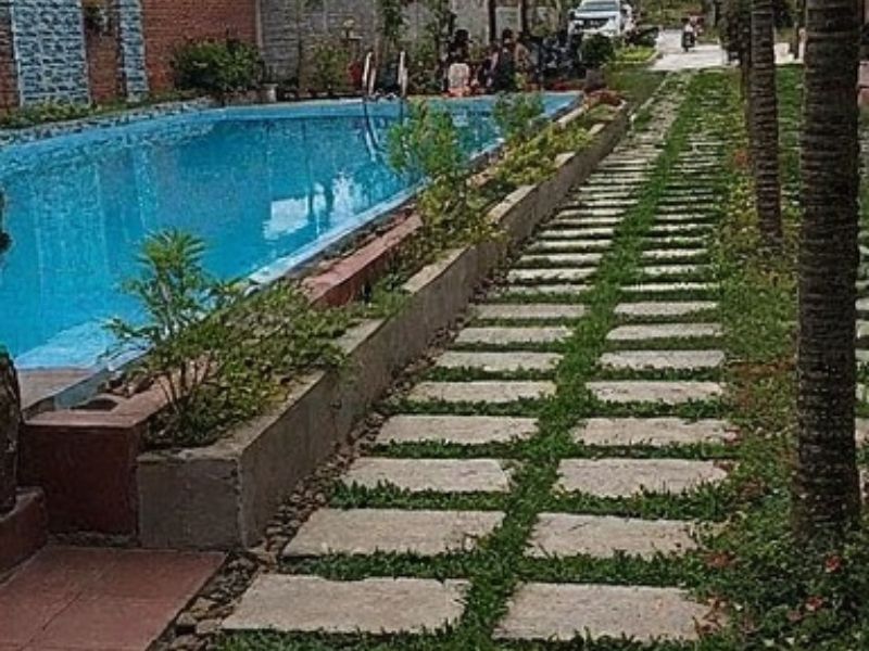 Havico bàn giao công trình thi công bể bơi cho anh Tuấn tại Phong Nha, Kẻ Bàng