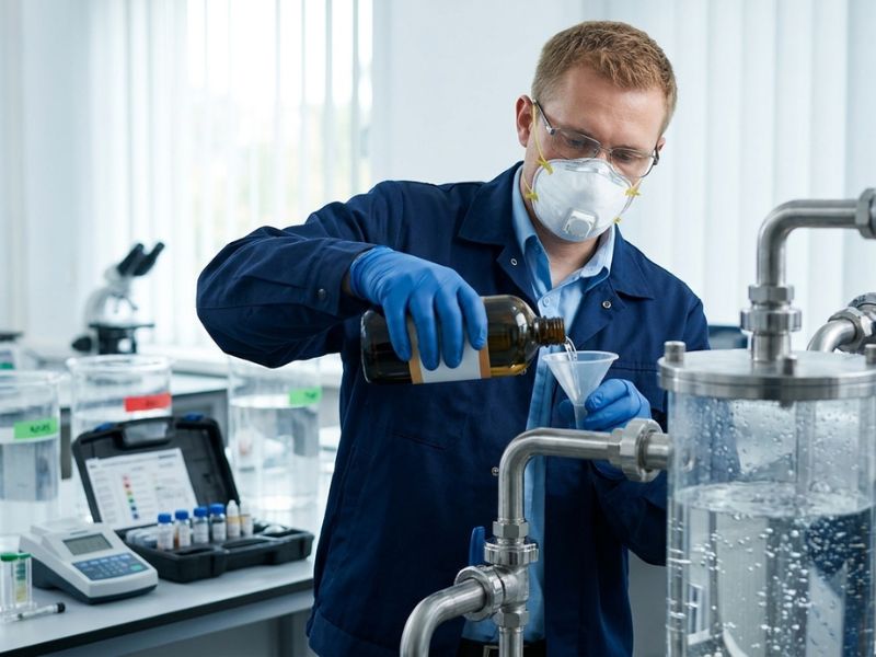 hoá chất dùng để khử khuẩn nước