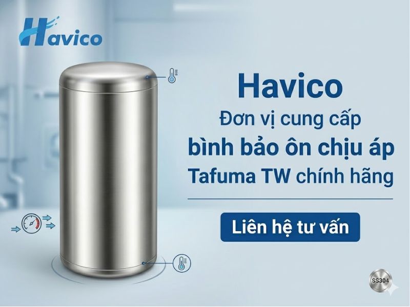 Bình bảo ôn chịu áp Tafuma TW