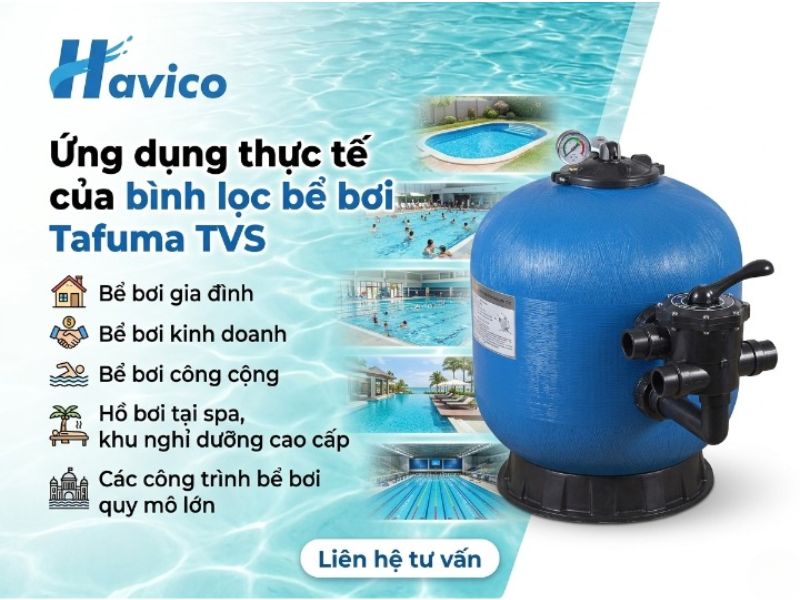 Bình lọc bể bơi Tafuma TVS