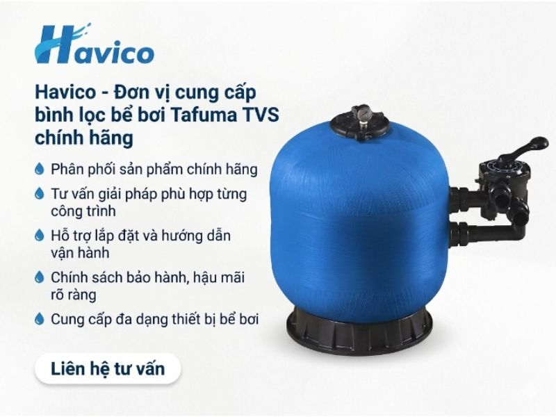 Bình lọc bể bơi Tafuma TVS