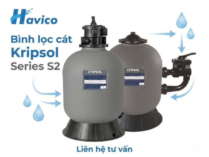 Bình lọc cát Kripsol Series S2