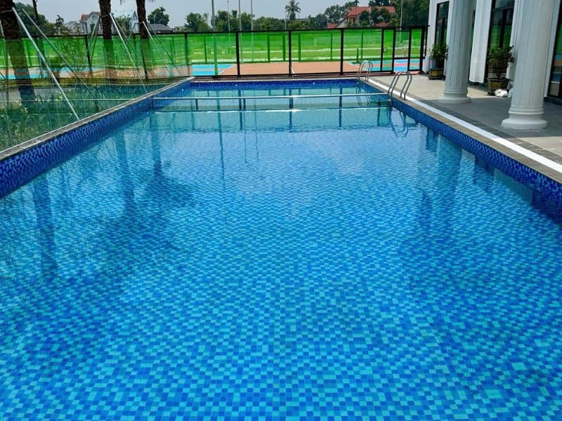 Havico bàn giao công trình vệ sinh bể bơi tại Bắc Giang