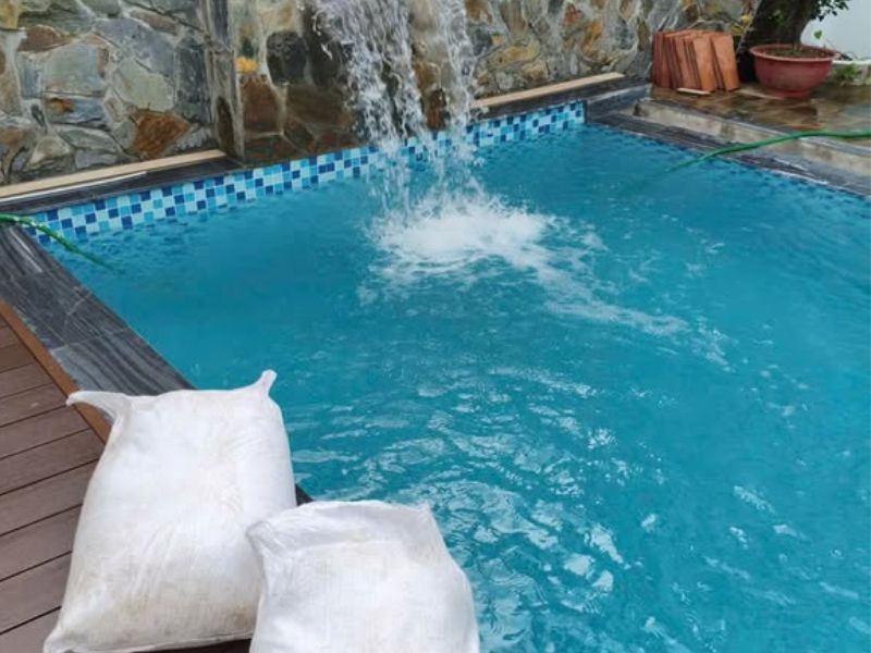 Havico bàn giao công trình vệ sinh bể bơi tại Nghệ An