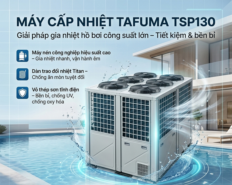 Máy cấp nhiệt Tafuma TSP130