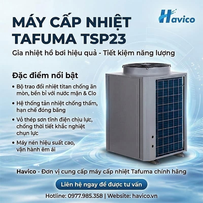 Máy cấp nhiệt Tafuma TSP23