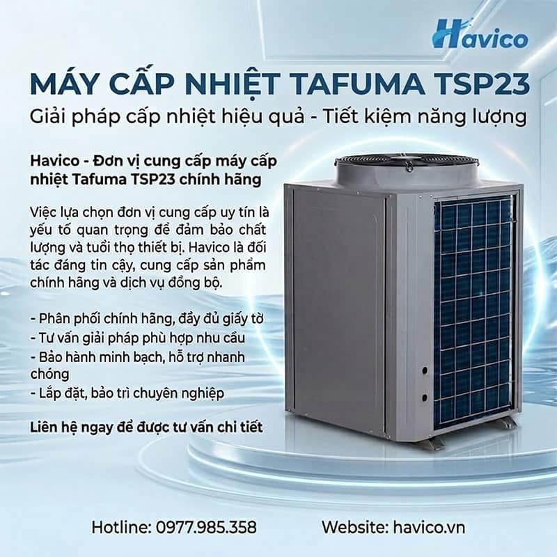 Máy cấp nhiệt Tafuma TSP23
