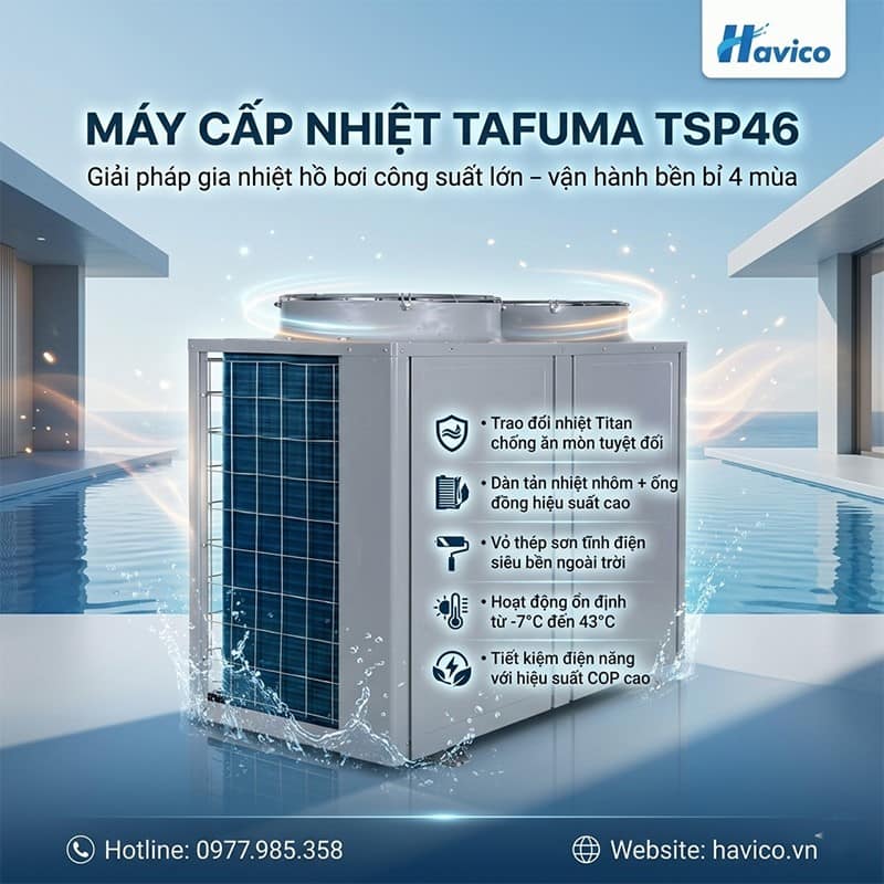Máy cấp nhiệt Tafuma TSP46