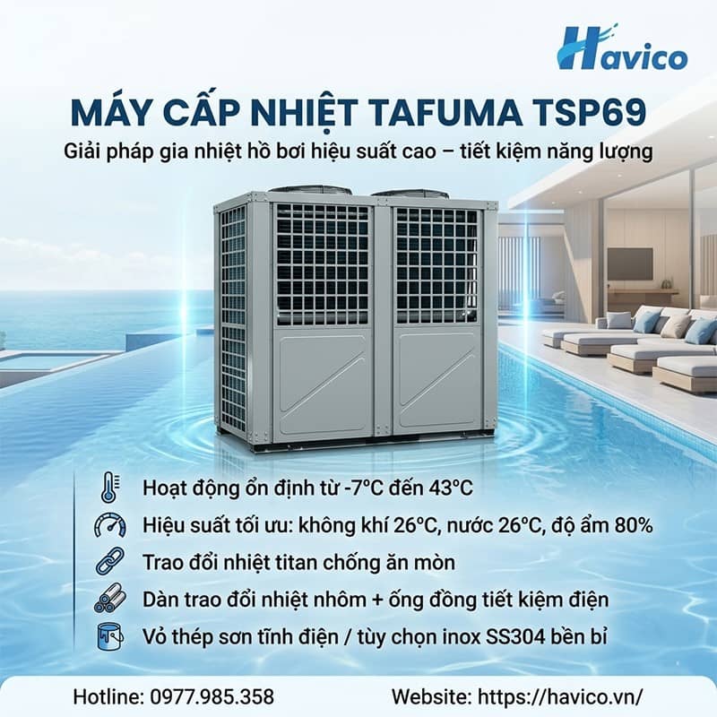 Máy cấp nhiệt Tafuma TSP69