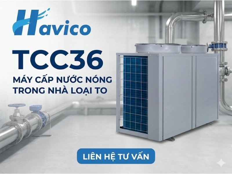 Máy cấp nước nóng trong nhà loại to TCC36