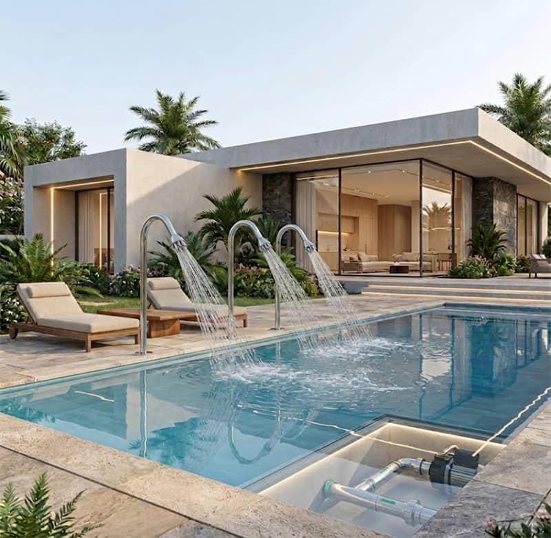  cây phun massage bể bơi