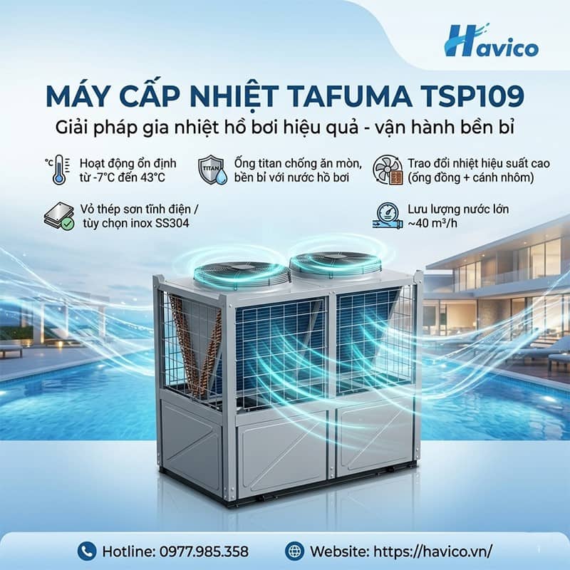 máy cấp nhiệt Tafuma TSP109