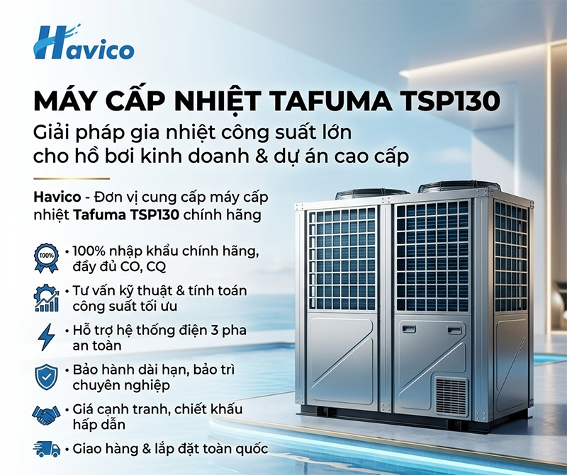 máy cấp nhiệt Tafuma TSP130