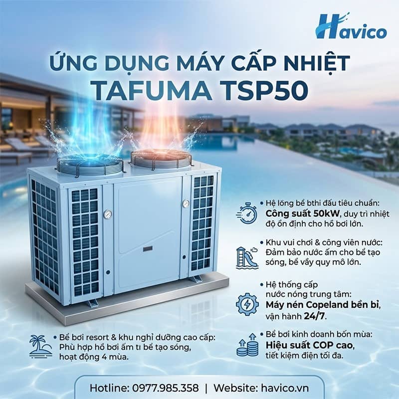 máy cấp nhiệt Tafuma TSP50