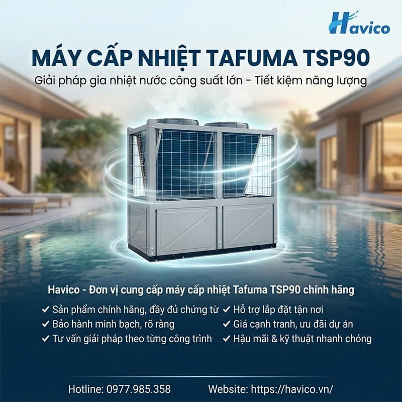 máy cấp nhiệt Tafuma TSP90