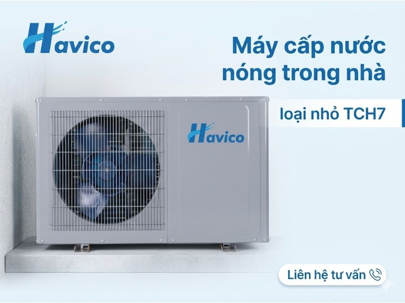 Máy cấp nước nóng trong nhà loại nhỏ TCH7