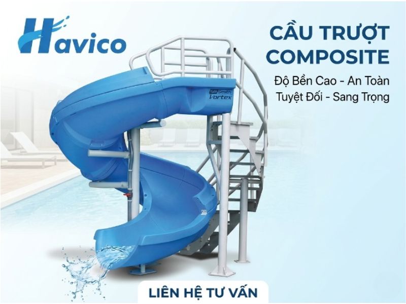 Cầu trượt composite