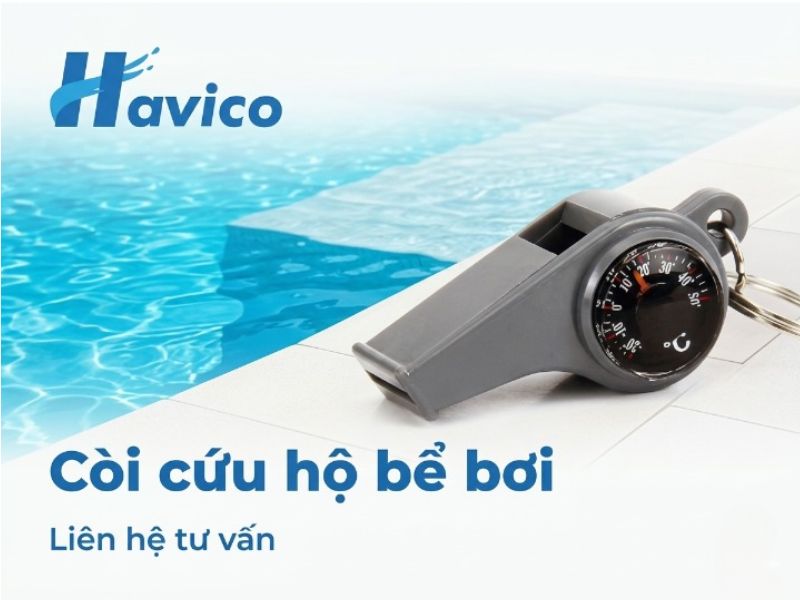 Còi cứu hộ bể bơi