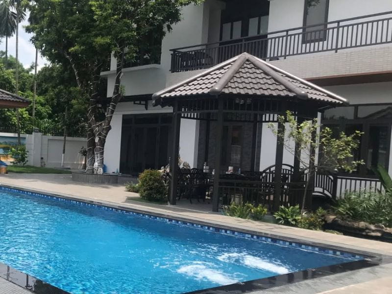 Havico bàn giao công trình thi công bể bơi cho anh Dương tại Ninh Bình
