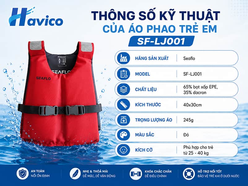 áo phao trẻ em SF-LJ001