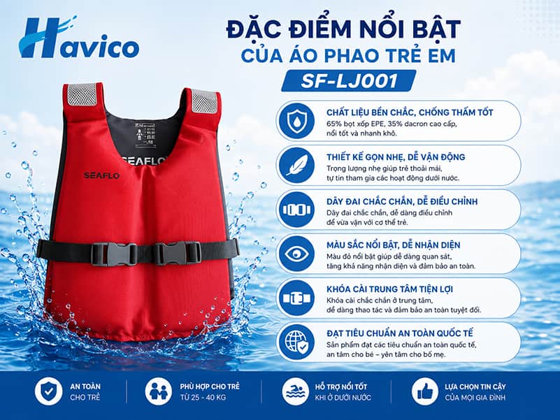 áo phao trẻ em SF-LJ001