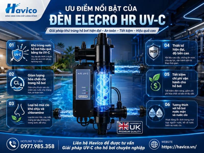 đèn Elecro HR UV-C