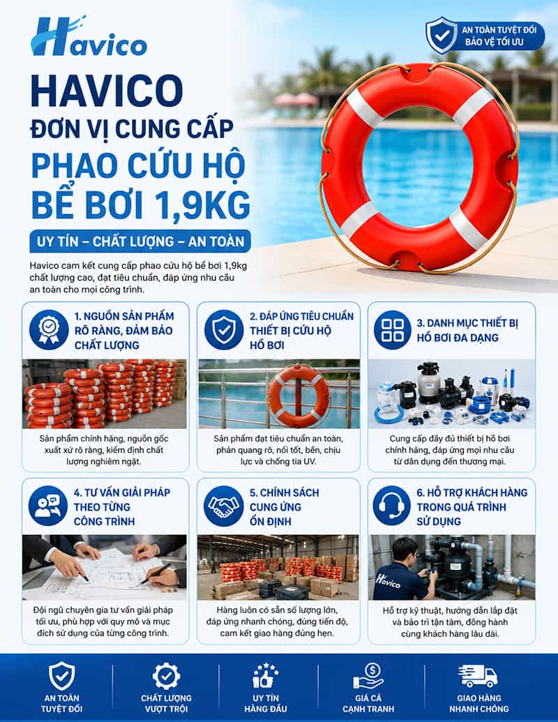 phao cứu hộ bể bơi 