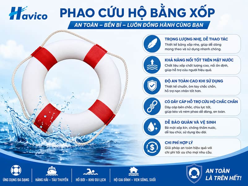 phao cứu hộ bể bơi