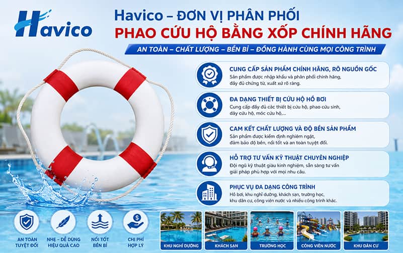 phao cứu hộ bể bơi